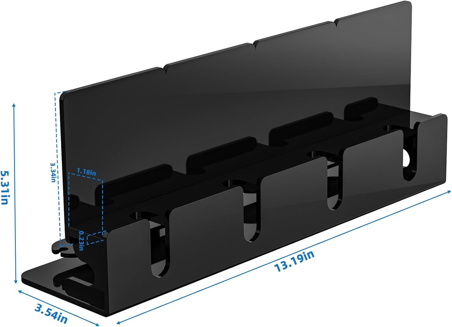 4 slot acrylic phone holder Image 2