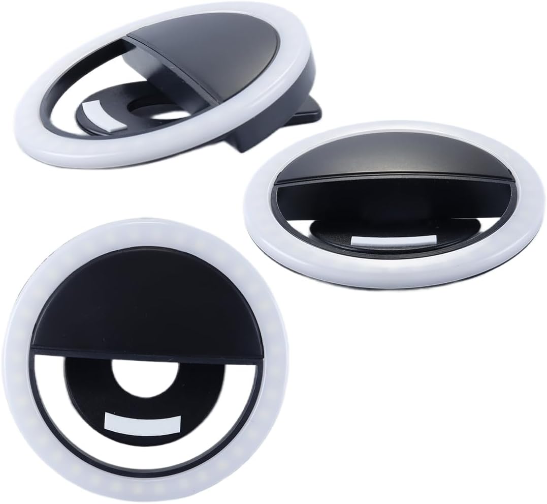 Rechargeable clip on selfie fill light for mobile photography and beauty Image 2