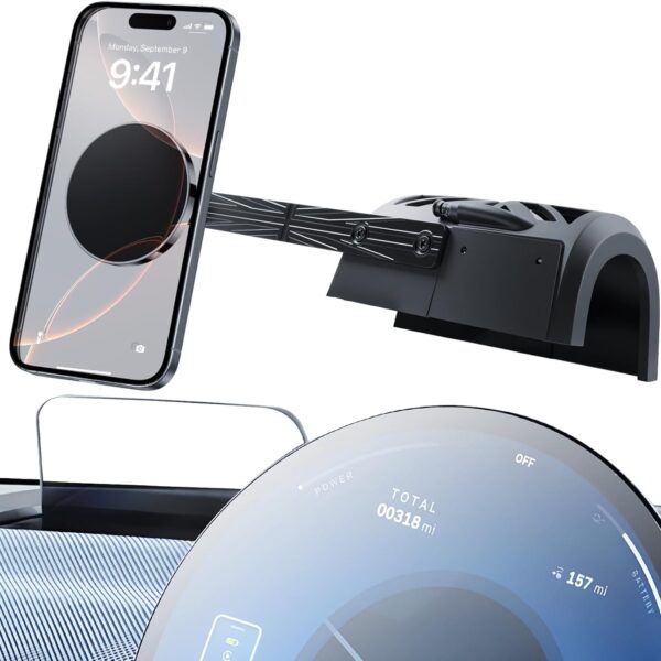 Vehicle specific magnetic rotating navigation mount