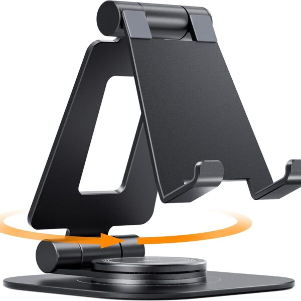 360 degree rotating foldable phone holder