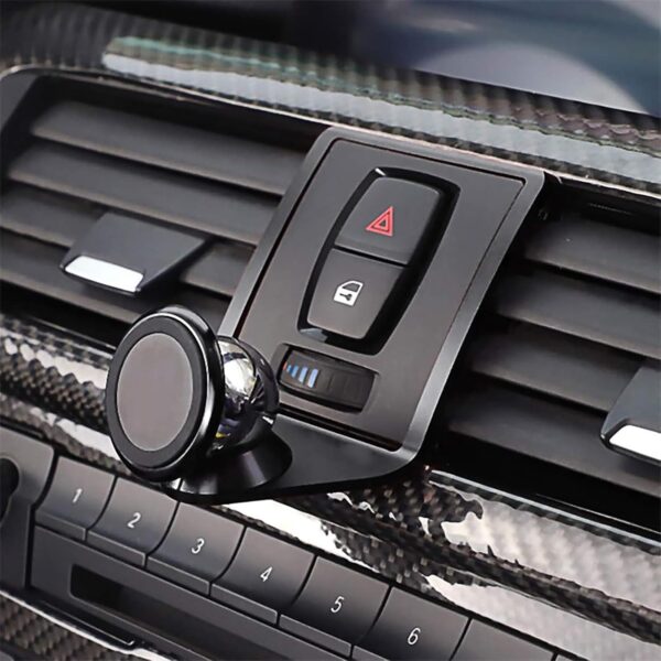 BMW specific magnetic rotating car phone mount